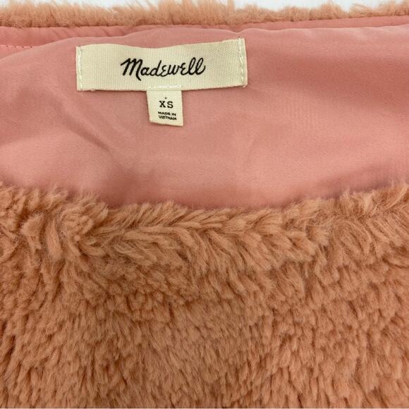 Madewell Salmon Pink Superfurry Sweater Women’s XS - Picture 3 of 8